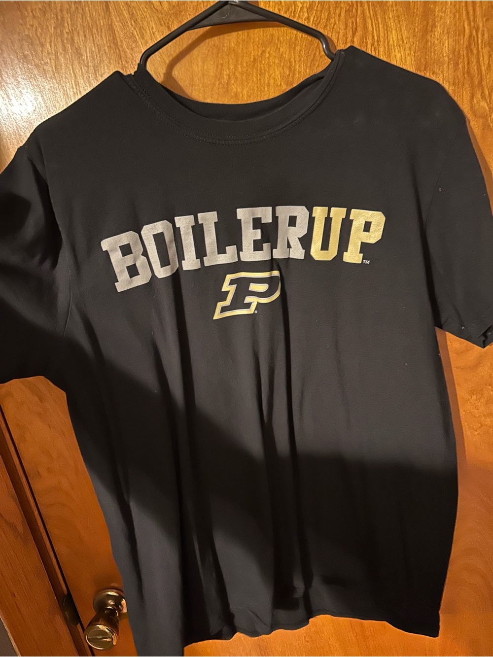 Gildan Black 'Boiler Up' Purdue Graphic Tee